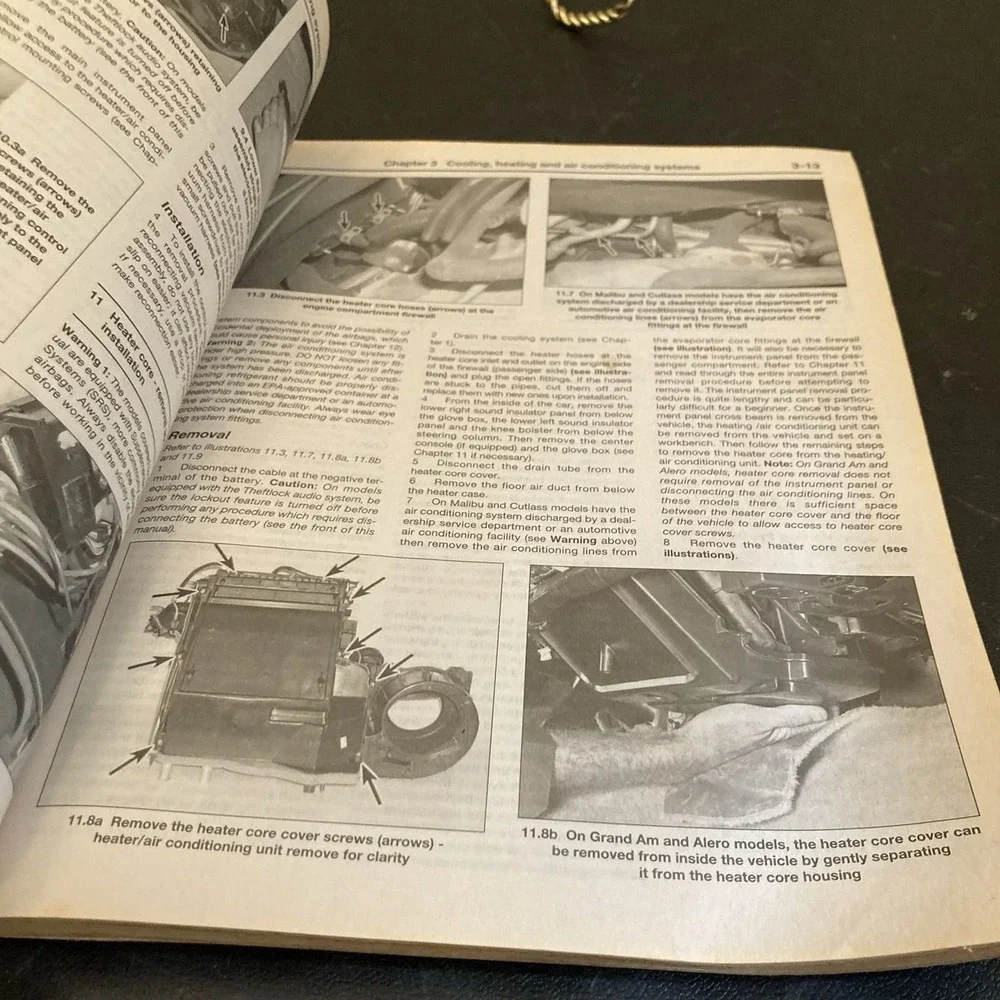 HAYNES Repair Manual 38026 General Motors Chevrolet Oldsmobile Malibu Grand Am